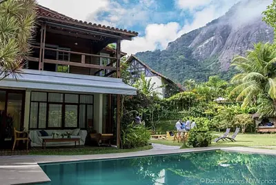 Casa 10 - Toda a Estrutura para Reuniões e Filmagens na Joatinga, Rio de Janeiro