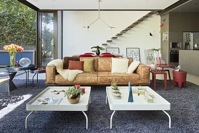 Casa moderna com natureza