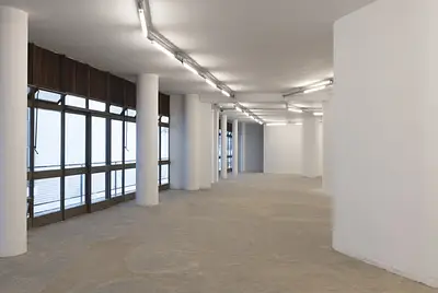 Estrutura modernista por Niemeyer com 400m2