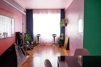 Apartamento estúdio fotográfico único!