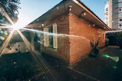 Estúdio de música com salão