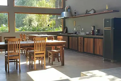 Casa container na Represa de Guarapiranga 