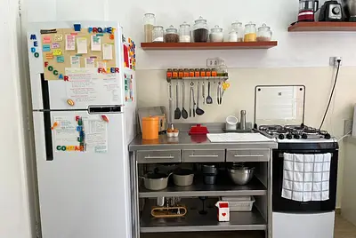 Apartamento moderno com gostinho de casa.
