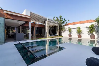 Casa linda, moderna e flexível 